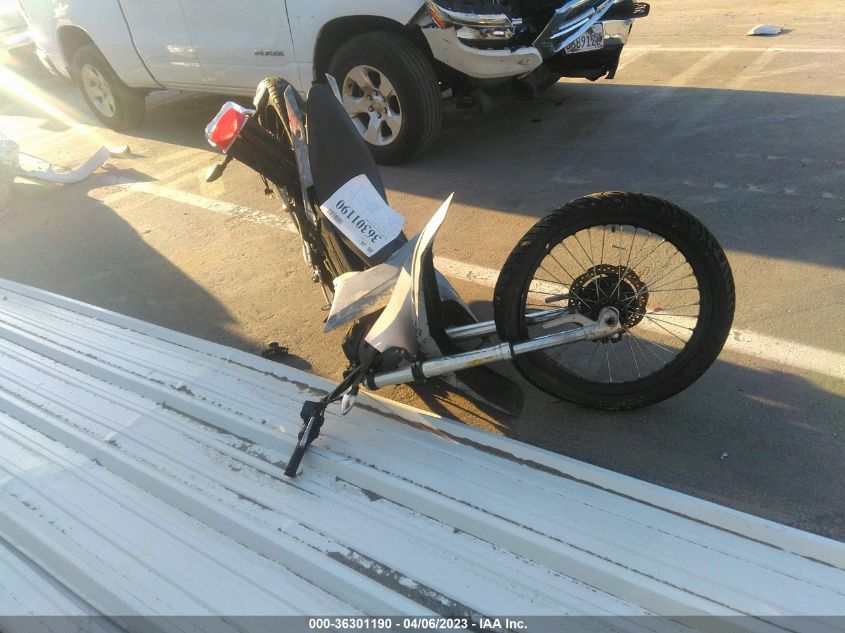 538XXDZ48LCC14884 ZERO MOTORCYCLES INC FX 2020