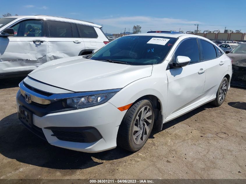 2017 HONDA CIVIC SEDAN EX - 19XFC2F72HE205517