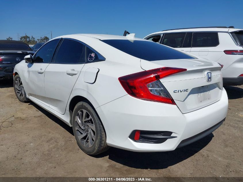 2017 HONDA CIVIC SEDAN EX - 19XFC2F72HE205517