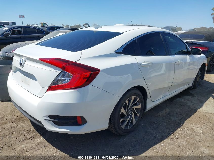 2017 HONDA CIVIC SEDAN EX - 19XFC2F72HE205517