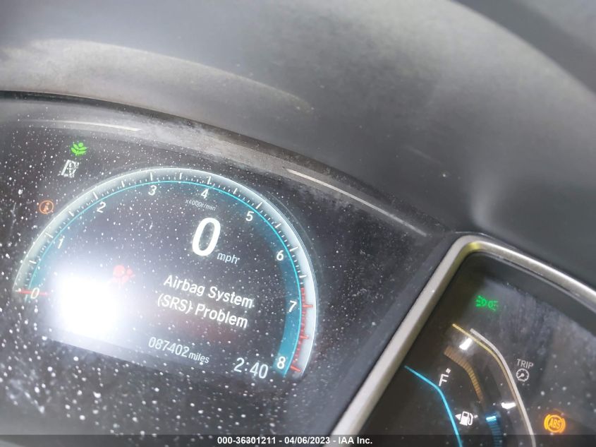 2017 HONDA CIVIC SEDAN EX - 19XFC2F72HE205517