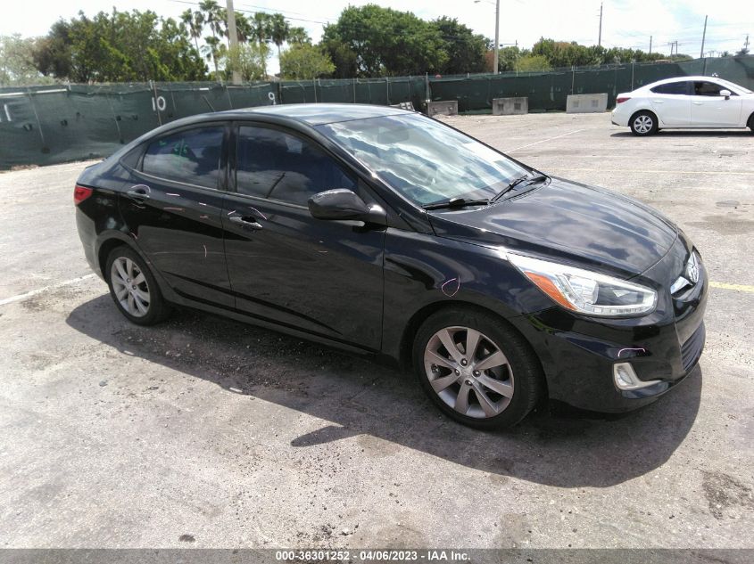 2014 HYUNDAI ACCENT GLS - KMHCU4AE5EU595510