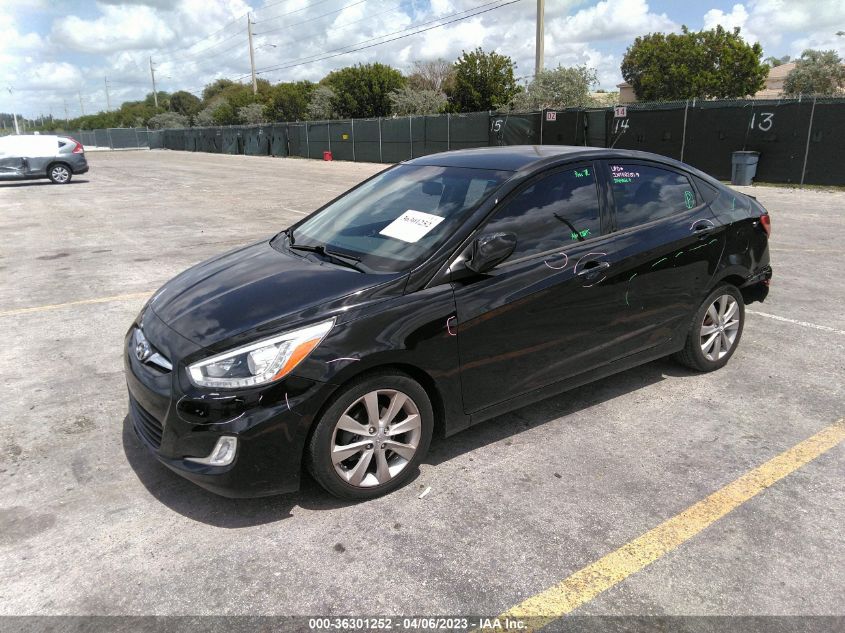 2014 HYUNDAI ACCENT GLS - KMHCU4AE5EU595510