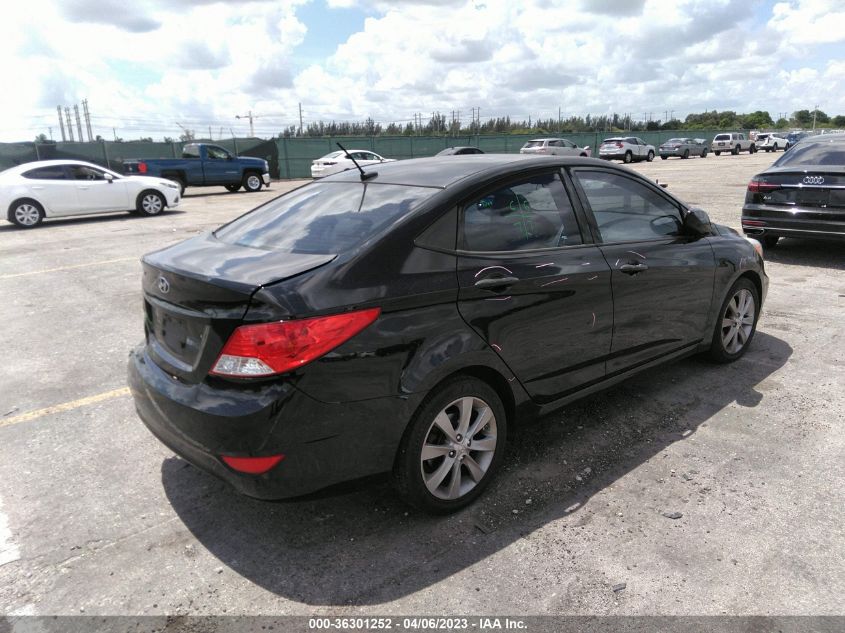 2014 HYUNDAI ACCENT GLS - KMHCU4AE5EU595510