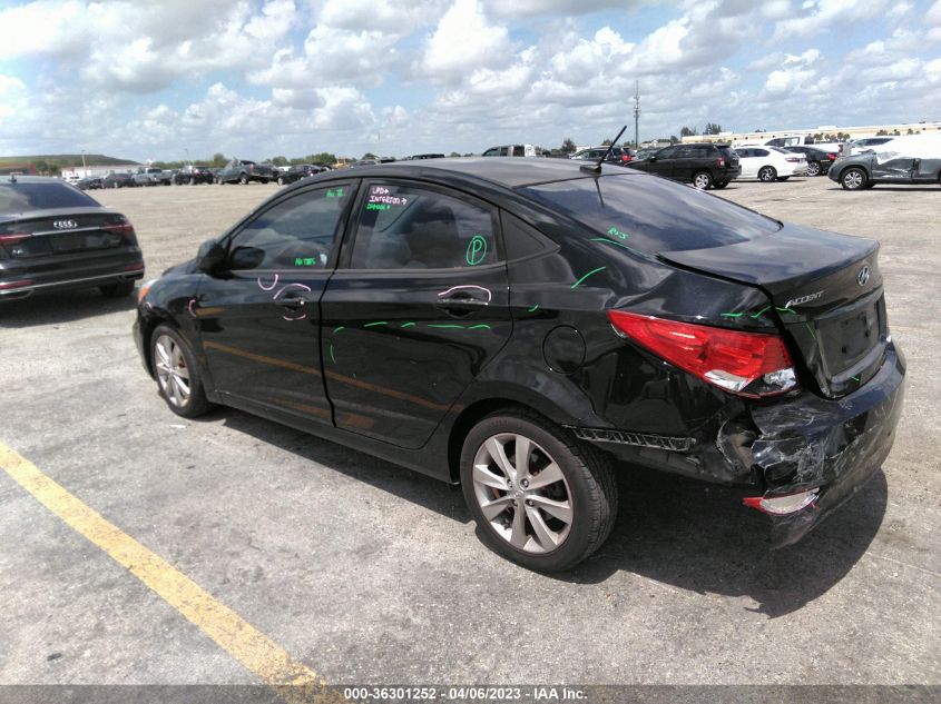 2014 HYUNDAI ACCENT GLS - KMHCU4AE5EU595510