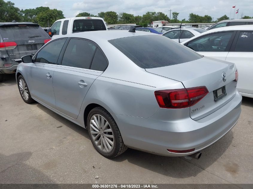 2016 VOLKSWAGEN JETTA SEDAN 1.8T SEL - 3VWL07AJ7GM332583