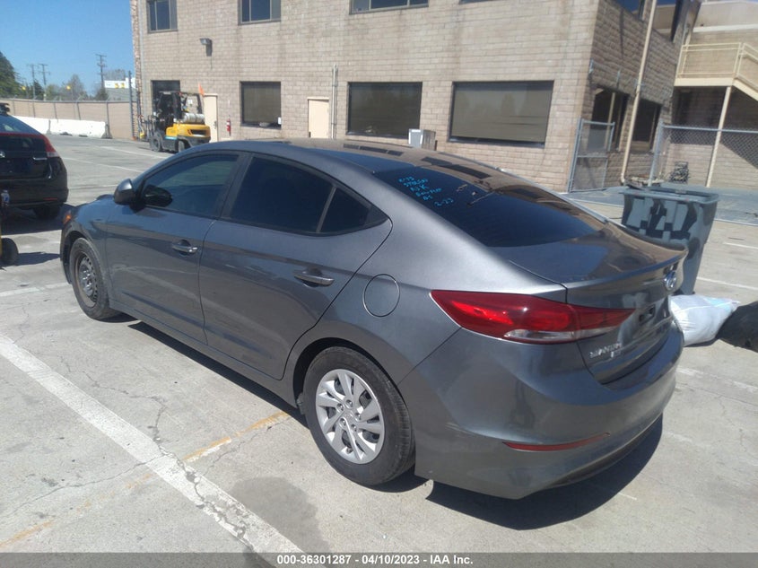 VIN 5NPD74LF4JH317045 2018 HYUNDAI ELANTRA SE