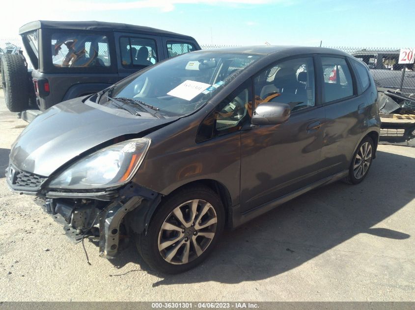 2013 HONDA FIT SPORT - JHMGE8H50DC022548