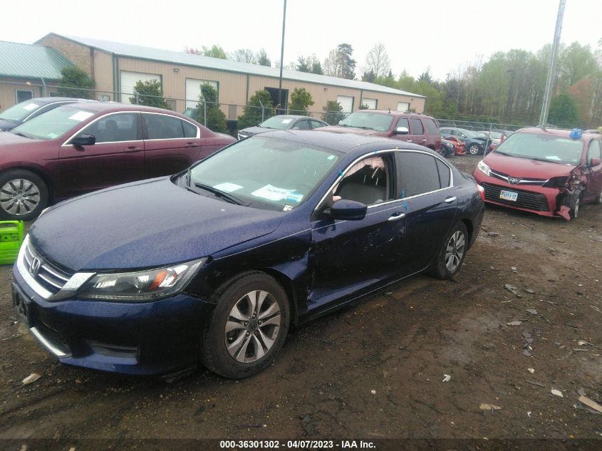 2014 HONDA ACCORD SEDAN LX - 1HGCR2F34EA049026