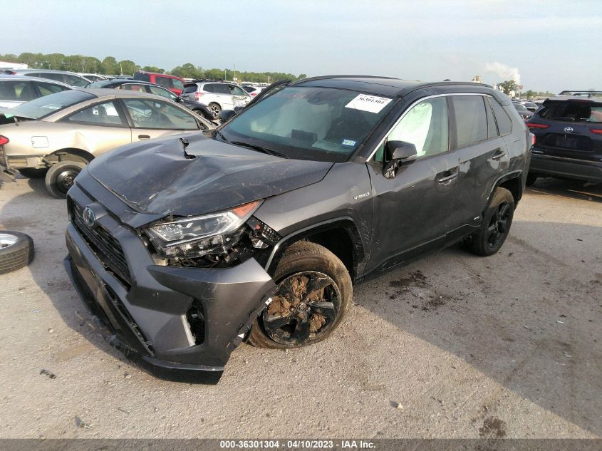 2021 TOYOTA RAV4 HYBRID XSE - 4T3E6RFV2MU050735