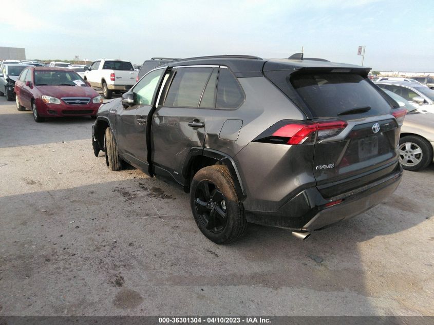 2021 TOYOTA RAV4 HYBRID XSE - 4T3E6RFV2MU050735