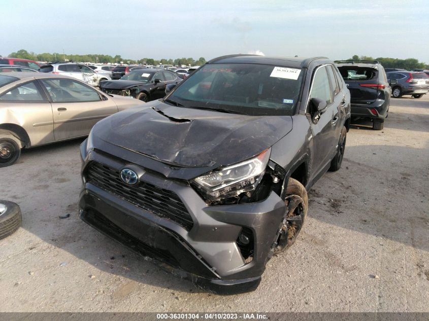 2021 TOYOTA RAV4 HYBRID XSE - 4T3E6RFV2MU050735