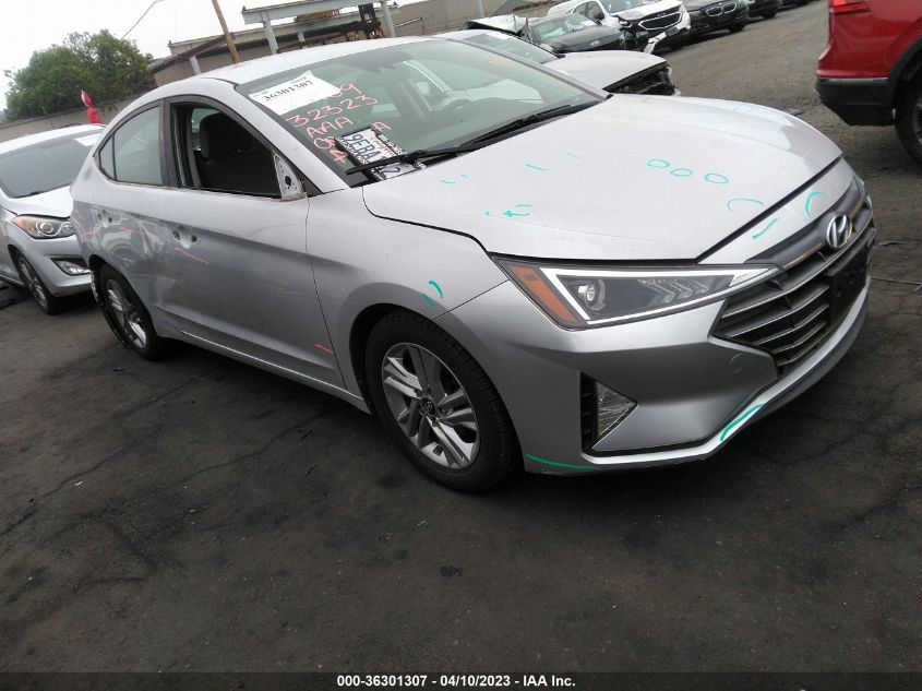 2019 HYUNDAI ELANTRA SEL - KMHD84LF4KU738022