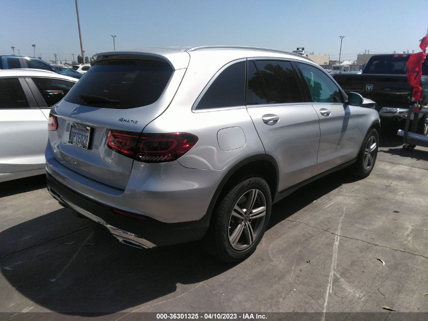 2020 MERCEDES-BENZ GLC GLC 300 - W1N0G8EB5LF760228