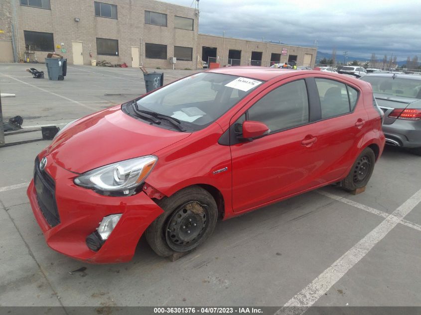 2015 TOYOTA PRIUS C ONE/TWO/THREE/FOUR - JTDKDTB3XF1103595