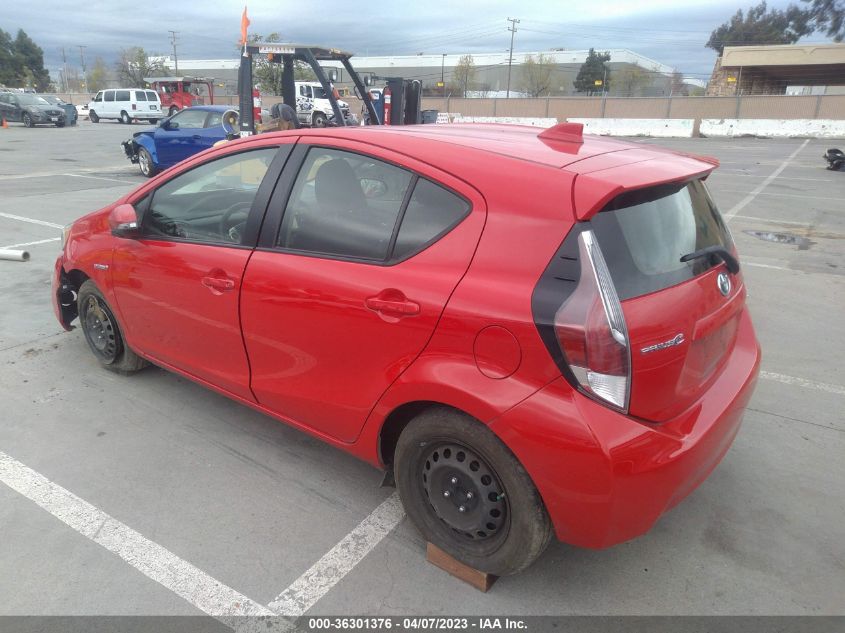 2015 TOYOTA PRIUS C ONE/TWO/THREE/FOUR - JTDKDTB3XF1103595