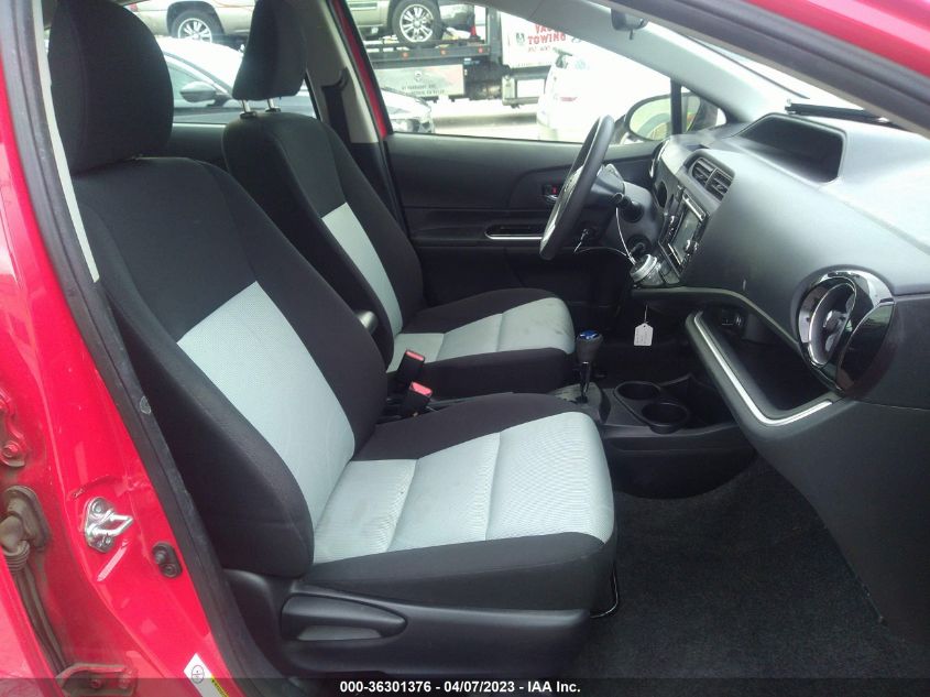 2015 TOYOTA PRIUS C ONE/TWO/THREE/FOUR - JTDKDTB3XF1103595