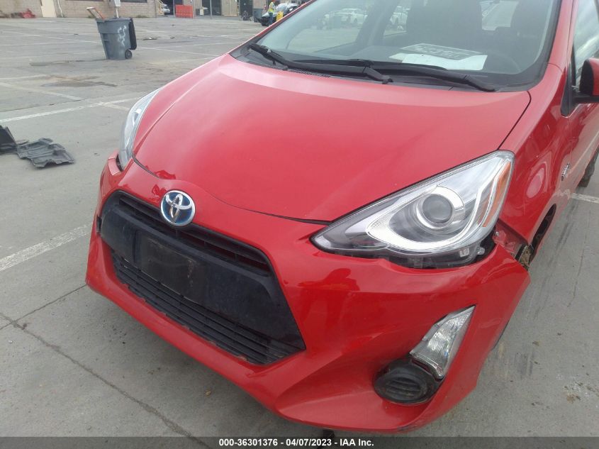 2015 TOYOTA PRIUS C ONE/TWO/THREE/FOUR - JTDKDTB3XF1103595