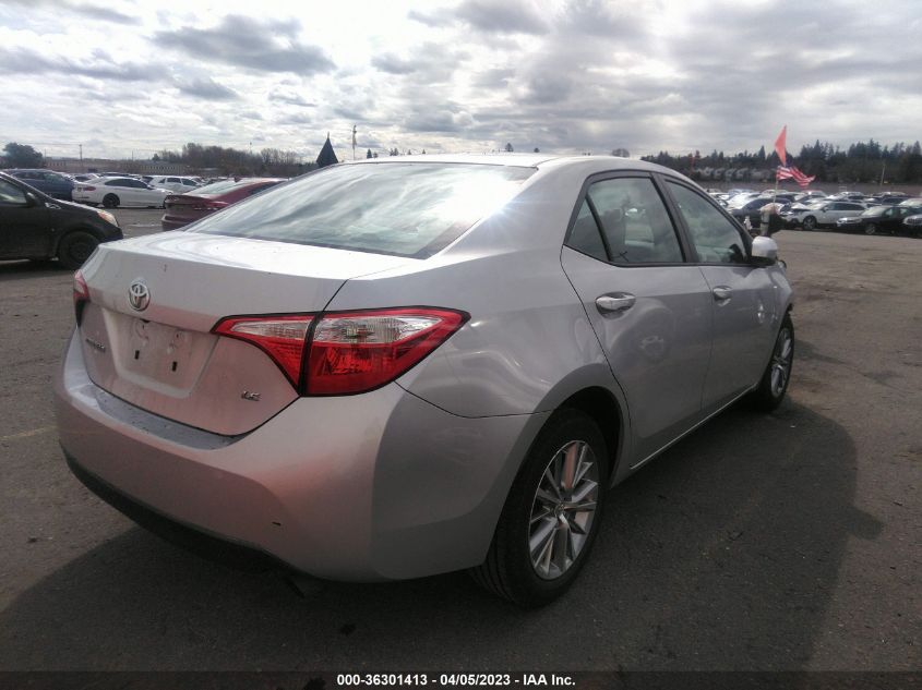 2014 TOYOTA COROLLA L/LE/S/S PLUS/LE PLUS - 5YFBURHE9EP102458