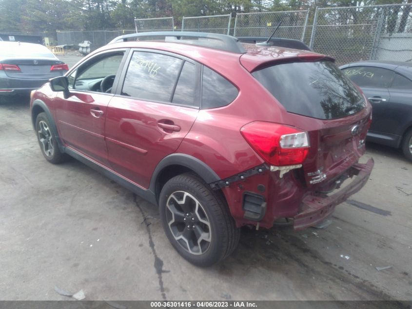 2015 SUBARU XV CROSSTREK LIMITED - JF2GPASC5F8288407