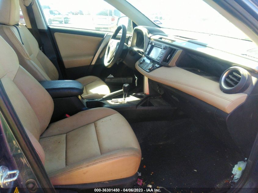 2014 TOYOTA RAV4 LIMITED - 2T3YFREV1EW123819