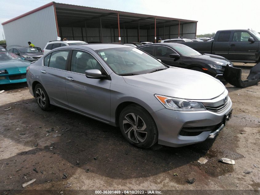 2016 HONDA ACCORD SEDAN LX - 1HGCR2F38GA118464