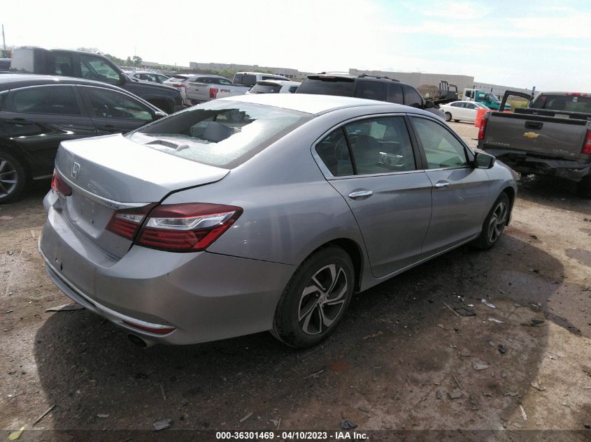 2016 HONDA ACCORD SEDAN LX - 1HGCR2F38GA118464