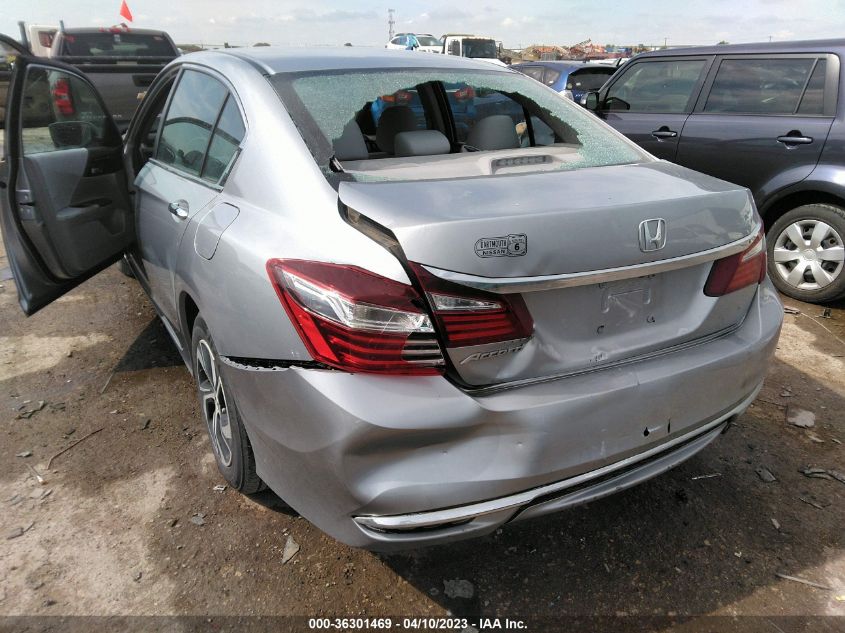 2016 HONDA ACCORD SEDAN LX - 1HGCR2F38GA118464