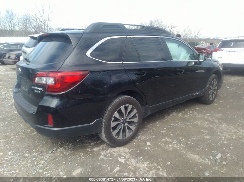2015 SUBARU OUTBACK 3.6R LIMITED - 4S4BSELC3F3362199