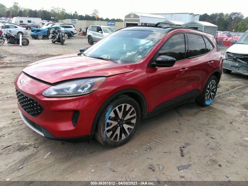 2020 FORD ESCAPE SE SPORT HYBRID - 1FMCU0BZ4LUB92108