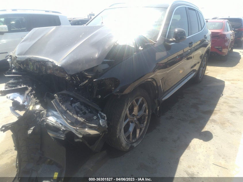 VIN 5UX43DP03N9M82647 2022 BMW X3 SDRIVE30I