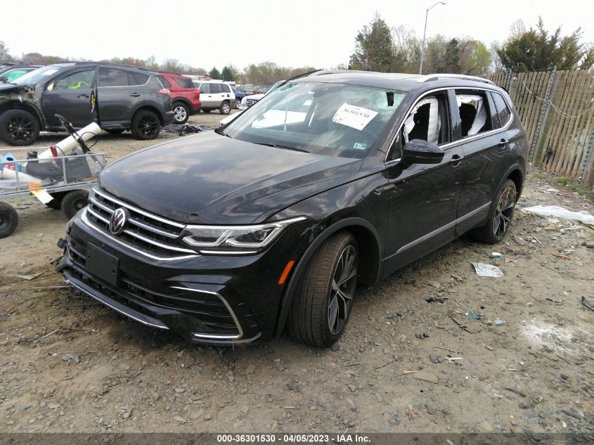 2022 VOLKSWAGEN TIGUAN SEL R-LINE - 3VV4B7AX4NM159061