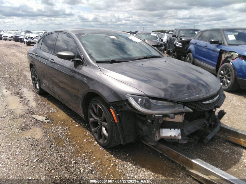 2015 CHRYSLER 200 S - 1c3cccbg8fn515778