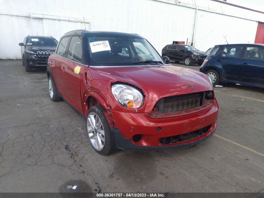 2014 MINI COOPER COUNTRYMAN - WMWZB3C57EWR38587