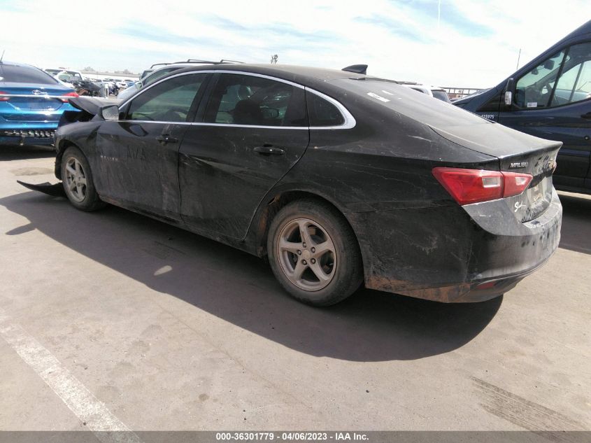 2016 CHEVROLET MALIBU LS - 1G1ZB5ST9GF306765