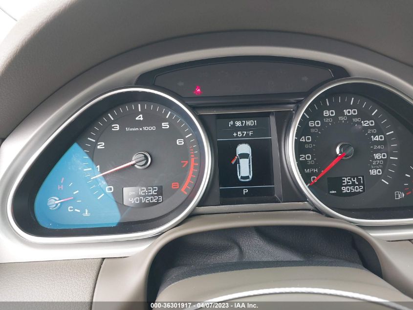 2014 AUDI Q7 3.0T PREMIUM PLUS - WA1LGAFE7ED019270
