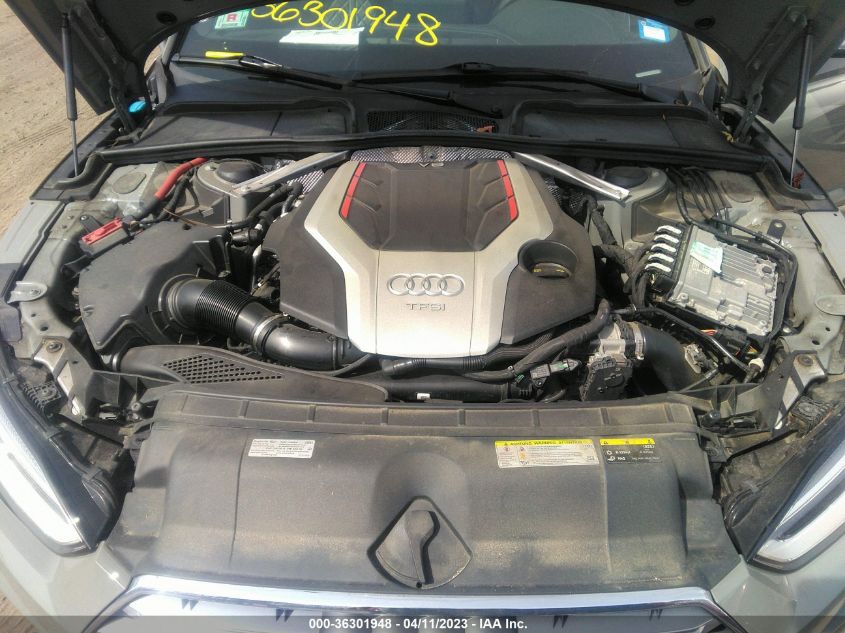 2019 AUDI S5 SPORTBACK PREMIUM PLUS WAUB4DF51KA028343