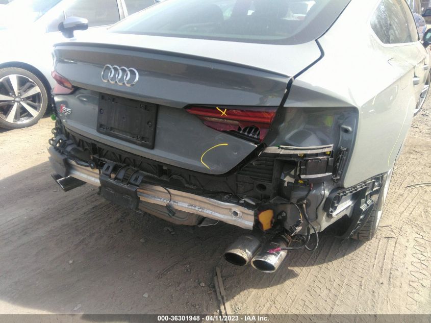 2019 AUDI S5 SPORTBACK PREMIUM PLUS WAUB4DF51KA028343