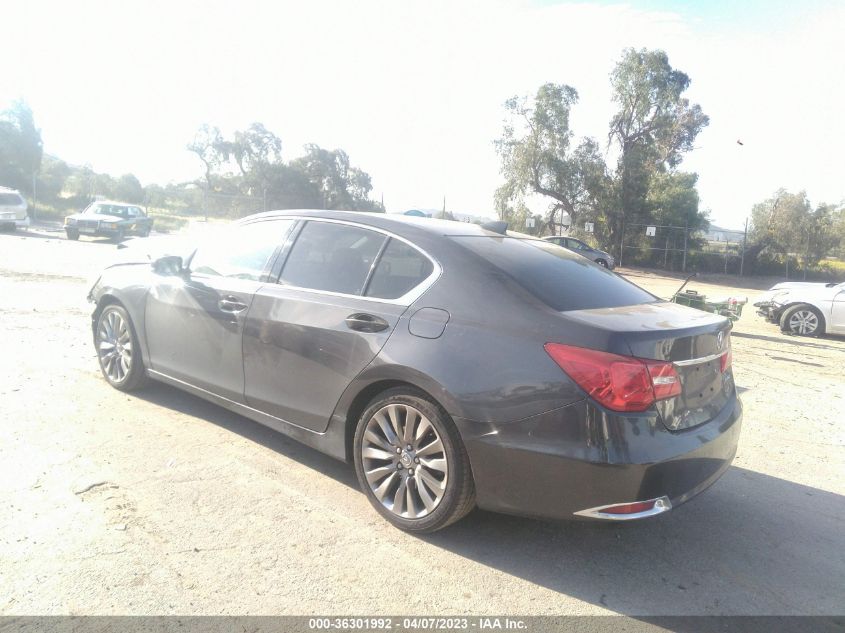 2017 ACURA RLX W/TECHNOLOGY PKG - JH4KC1F51HC000686