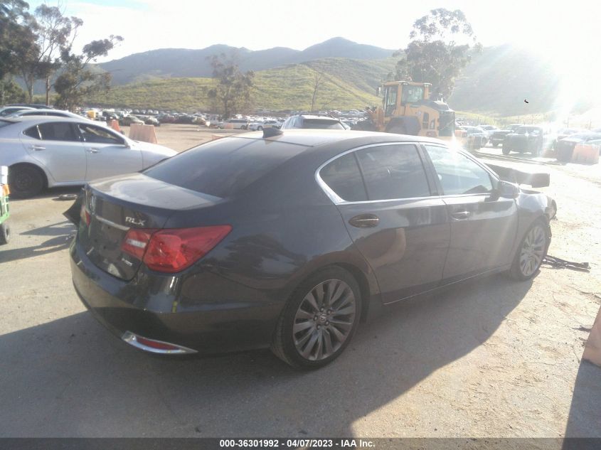 2017 ACURA RLX W/TECHNOLOGY PKG - JH4KC1F51HC000686