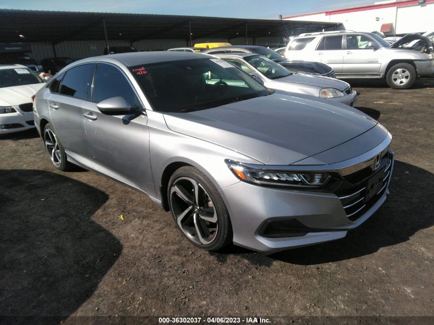 2021 HONDA ACCORD SEDAN LX - 1HGCV1F14MA015171