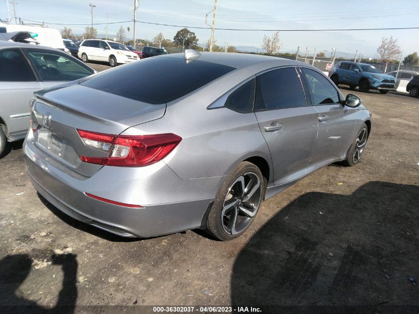 2021 HONDA ACCORD SEDAN LX - 1HGCV1F14MA015171