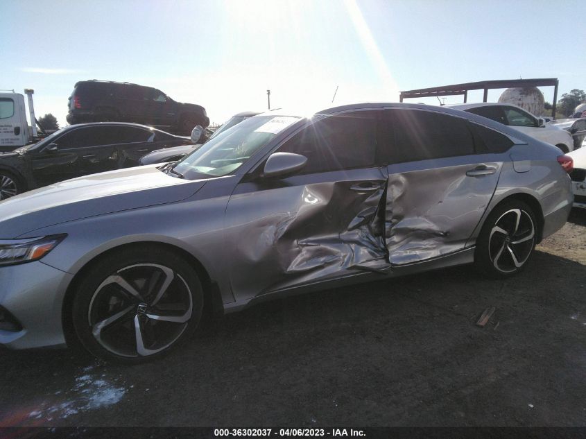 2021 HONDA ACCORD SEDAN LX - 1HGCV1F14MA015171