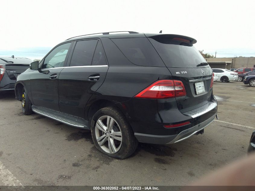 2013 MERCEDES-BENZ M-CLASS ML 350 - 4JGDA5HB6DA261548