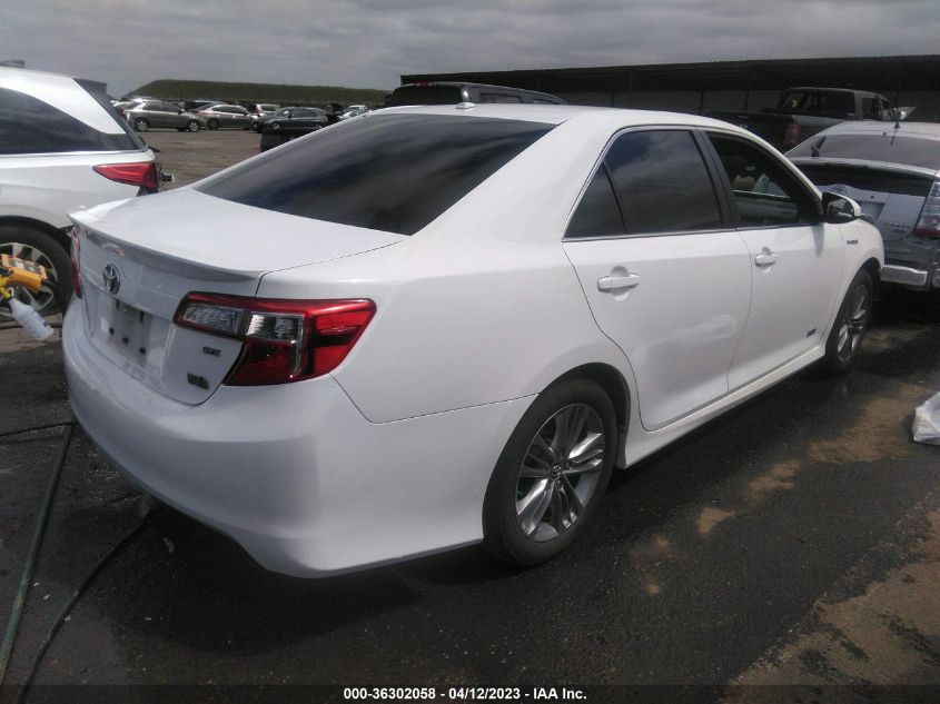 2014 TOYOTA CAMRY HYBRID LE/XLE/SE LIMITED EDITION - 4T1BD1FK7EU138660