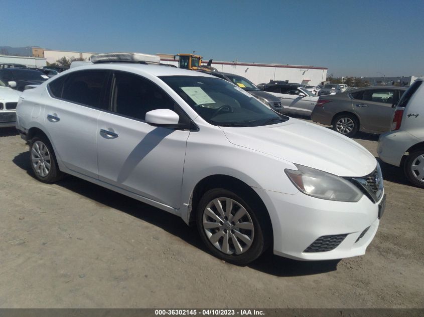 2016 NISSAN SENTRA S - 3N1AB7AP0GY297003