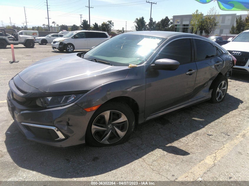 VIN 2HGFC2F65KH595968 2019 HONDA CIVIC SEDAN LX