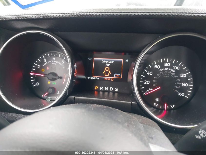 2017 FORD MUSTANG V6 - 1FA6P8AM0H5302219