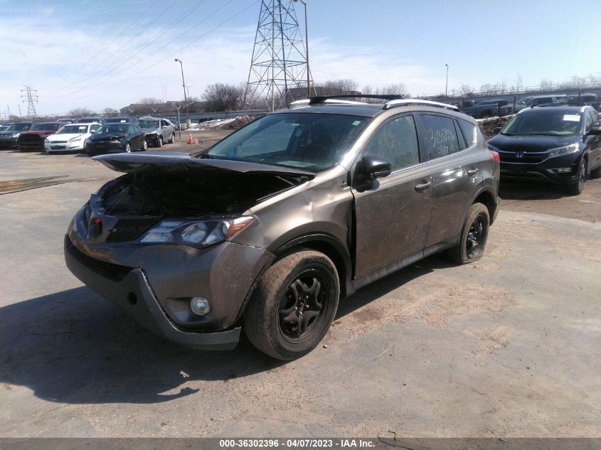 2014 TOYOTA RAV4 LE - JTMZFREV3ED031497