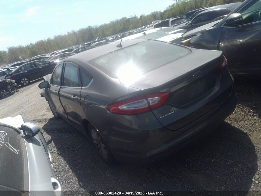 2015 FORD FUSION S - 3FA6P0G73FR110287